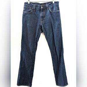 Nudie Jeans 34x34 Mens Slim Jim Dry Broken Twill